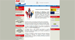 Desktop Screenshot of factoriaempresas.org